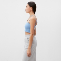 Топ женский на бретелях MIST, р. 48-50, голубой