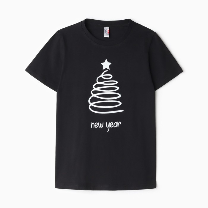 Футболка детская, цвет чёрный, рост 140 см Футболка детская, цвет чёрный, рост 140 см