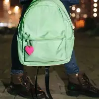 Светоотражающий элемент &laquo;Сердце&raquo;, двусторонний, 5&times;5 см, МИКС