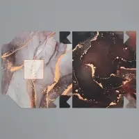 Кондитерская упаковка, коробка Present for you, 14 х 14 х 3,5 см