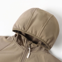 Ветровка демисезонная для девочек MINAKU из Softshell на флисе, непромокаемая, хинди, рост 104 см