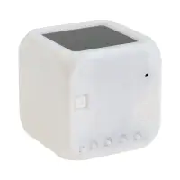 Часы - будильник LB-03, дата, температура, белый