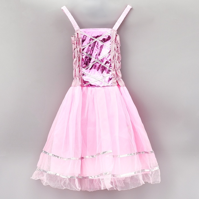 Карнавальный костюм Карнавальный костюм "Красивая принцесса" рост 104-134 см, платье, накидка, ободок