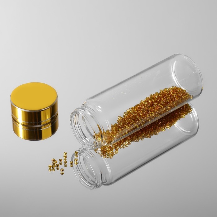 Баночки для хранения бисера, d = 3,7 &times; 10 см, 3 шт