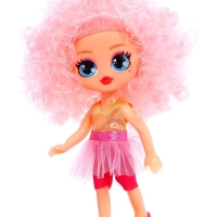 Кукла «Кудряшка Лина», светло-розовый Кукла «Кудряшка Лина», светло-розовый