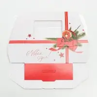 Коробка складная &laquo;Поздравляю&raquo;, 10 х 8 х 3.5 см