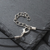 Кулон унисекс «Дракон» с мечом, цвет чернёное серебро на чёрном шнурке, 44 см Кулон унисекс «Дракон» с мечом, цвет чернёное серебро на чёрном шнурке, 44 см