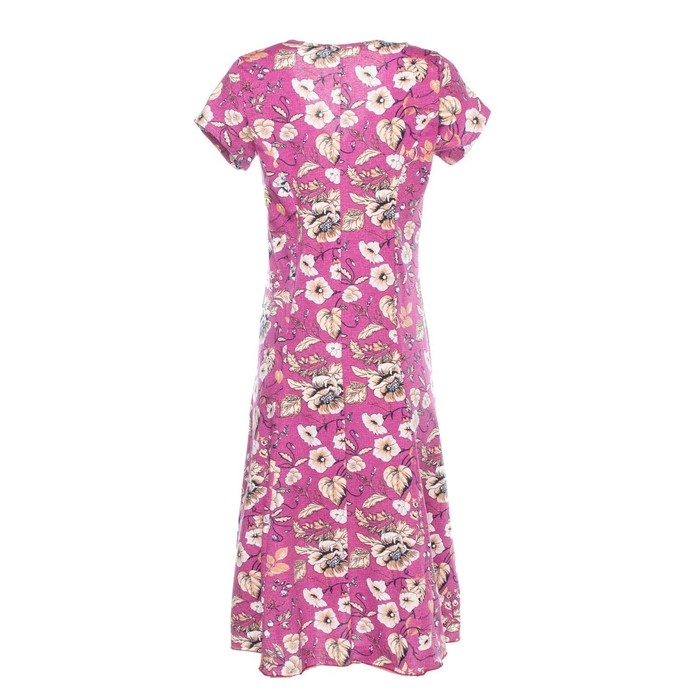 Платье женское, цвет лиловый, размер 52