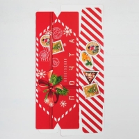 Подарочная коробка - конфета новогодняя складная &laquo;Новогодняя почта&raquo;, 18 х 28 х 10 см, Новый год