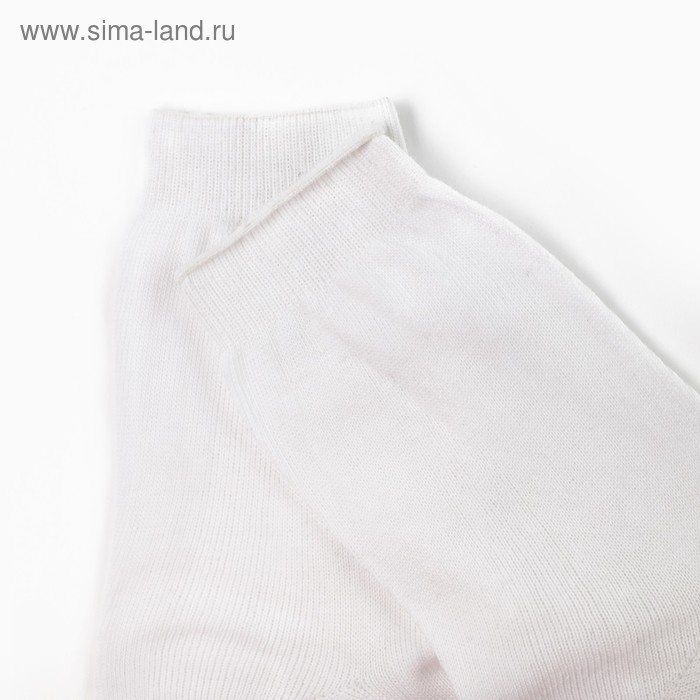 Носки мужские, цвет белый, размер 29 Носки мужские, цвет белый, размер 29