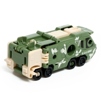 Робот &laquo;Военный вертолёт&raquo;, трансформируется, собирается из 3-х машинок