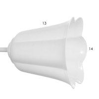 Люстра "Онлайн" (цветок) 2х15Вт Е27 МОДЕЛЬ: BR 00196 белый Люстра "Онлайн" (цветок) 2х15Вт Е27 МОДЕЛЬ: BR 00196 белый