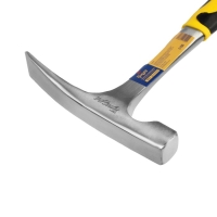 Молоток каменщика ТУНДРА ПРОФИ, цельнокованый, двухкомпонентная  рукоятка, 600 г