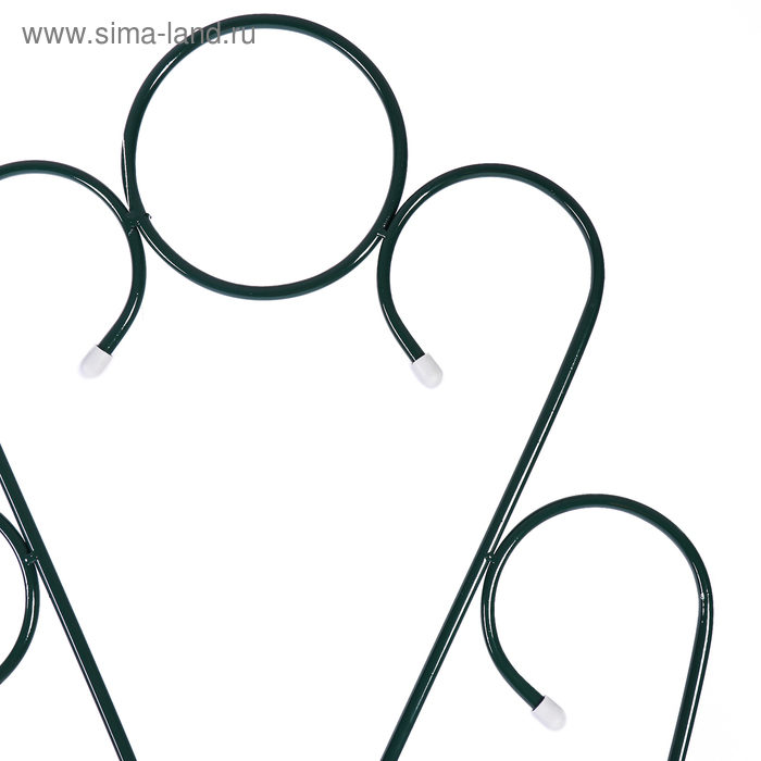 Шпалера, 200 &times; 54,5 &times; 1 см, металл, зелёная, &laquo;Декоративная&raquo;