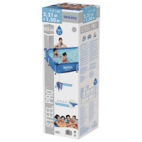 Бассейн каркасный Steel Pro, 221 х 150 х 43 см, 56401 Bestway Бассейн каркасный Steel Pro, 221 х 150 х 43 см, 56401 Bestway