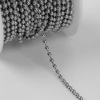 Цепочка для сумки, железная, d = 3,2 мм, 10 ± 0,5 м, цвет серебряный Цепочка для сумки, железная, d = 3,2 мм, 10 ± 0,5 м, цвет серебряный