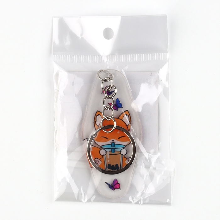 Брелок для ключей &laquo;Лисичка&raquo;, 10.5 х 3 см