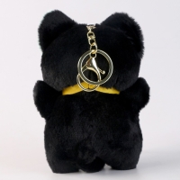 Мягкая игрушка &laquo;Котик&raquo;, 12 см, цвет чёрный