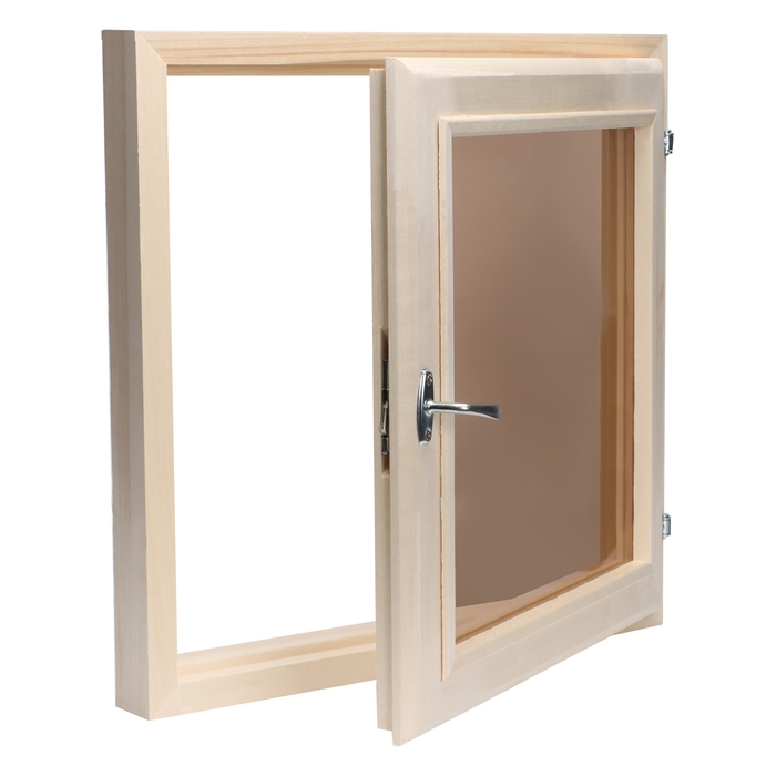 Окно, 60&times;60см, двойное тонированое стекло