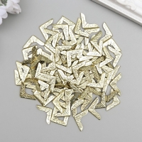 Защитный уголок для альбома металл "Завитки" набор 100 шт золото 1,4х1,4 см Защитный уголок для альбома металл "Завитки" набор 100 шт золото 1,4х1,4 см