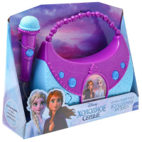 Музыкальный микрофон-сумочка &laquo;Холодное cердце&raquo;, звук, свет МИКС