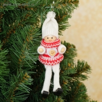 Игрушка - подвеска &laquo;Зимние куколки&raquo;, МИКС