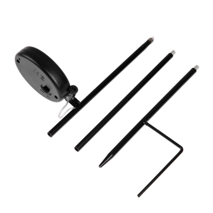 Светильник на солнечной батарее "Еврогарант", "Дамаск" 10x75 см, IP44, 1 LED, Т/БЕЛЫЙ