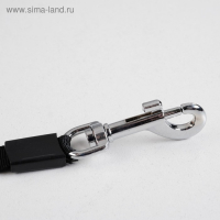 Рулетка "Пижон" с фонариком, прорезиненная ручка, 5 м, до 35 кг, оранжевая