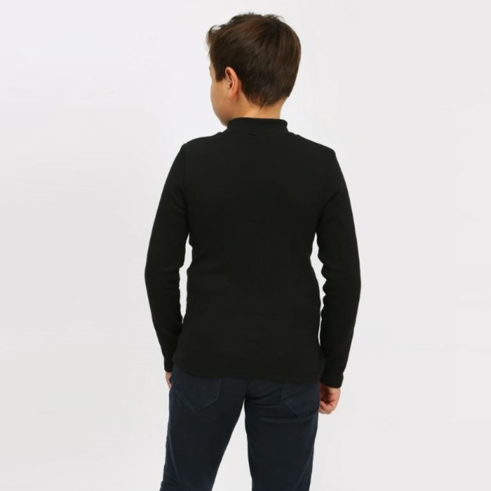 Водолазка детская &laquo;Граффити&raquo;, цвет чёрный, рост 110 см