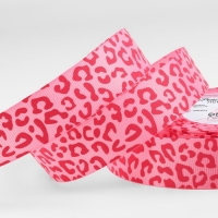 Лента репсовая «Леопард», 25 мм, 23 ± 1 м, цвет розовый Лента репсовая «Леопард», 25 мм, 23 ± 1 м, цвет розовый