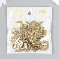 Защитный уголок для альбома металл "Завитки" набор 100 шт золото 1,4х1,4 см Защитный уголок для альбома металл "Завитки" набор 100 шт золото 1,4х1,4 см