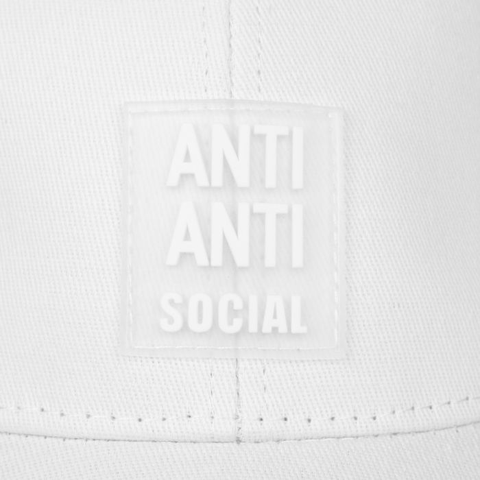 Кепка женская Anti Anti Social, цвет белый