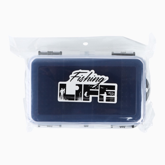 Контейнер для рыболовных снастей «Fishing life», 14 х 10 х 4,2 см Контейнер для рыболовных снастей «Fishing life», 14 х 10 х 4,2 см
