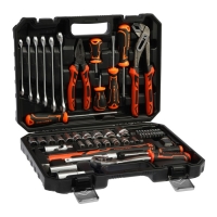 Набор инструментов универсальный KINGQUEEN WIB-233, 72 зуба, 1/2", 58 предметов Набор инструментов универсальный KINGQUEEN WIB-233, 72 зуба, 1/2", 58 предметов