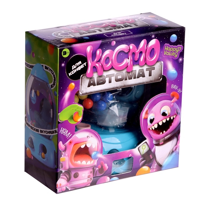 Автомат для конфет «Космо автомат», цвет МИКС Автомат для конфет «Космо автомат», цвет МИКС