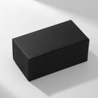 Футляр кожаный под запонки &laquo;Классика&raquo;, цвет чёрный