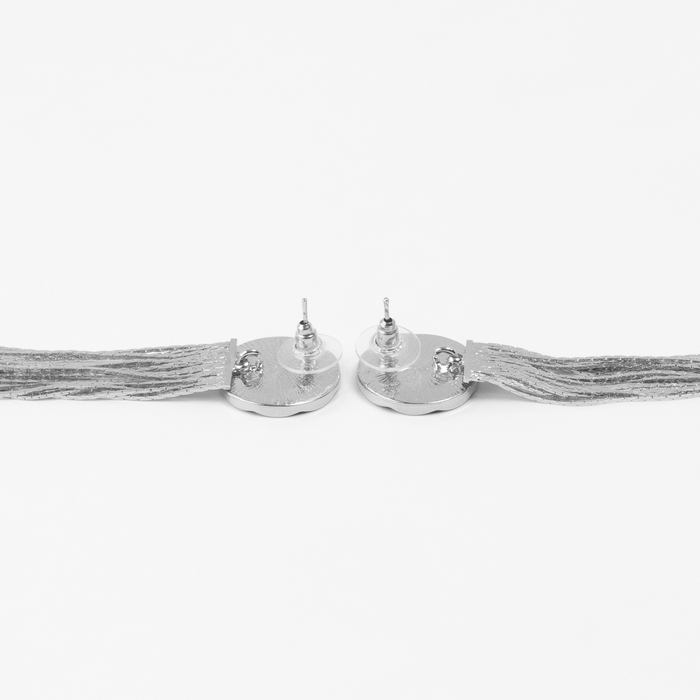 Серьги ассорти &laquo;Валькирия&raquo; струящийся дождь, цвет серебро