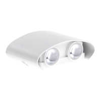 Светильник фасадный &laquo;Полусфера&raquo;, FSD-072, 4 Вт, 4000К, 2 луча, IP65, 220 В, пластик, белый   1008420