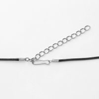 Кулон унисекс «Клык», цвет чернёное серебро на чёрном шнурке, 42 см Кулон унисекс «Клык», цвет чернёное серебро на чёрном шнурке, 42 см