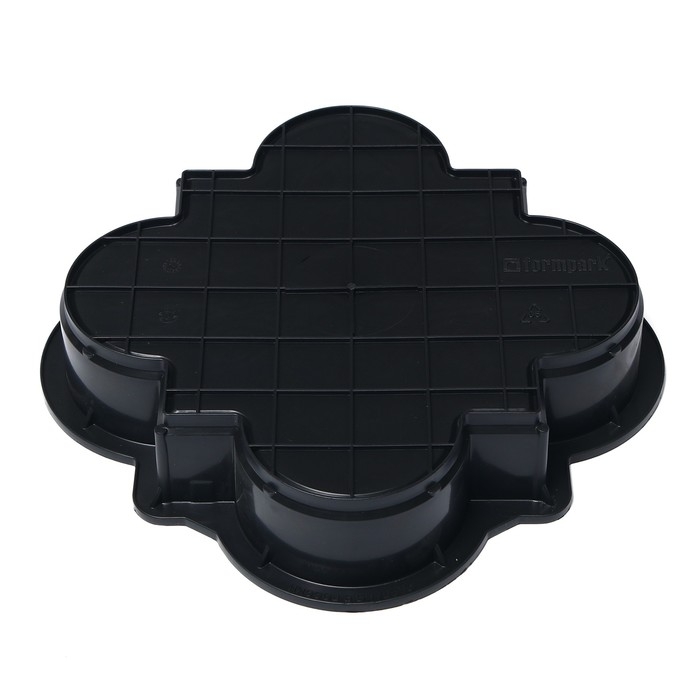 Форма для тротуарной плитки &laquo;Клевер краковский малый&raquo;, 21,5 &times; 21,5 &times; 4 см, гладкий, 1 шт.