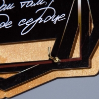 Ключница "Дом там, где сердце!" розы, 15х14х1 см Ключница "Дом там, где сердце!" розы, 15х14х1 см