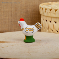 Сувенир &laquo;Курочка&raquo;, 3,5&times;4&times;7 см, каргопольская игрушка, микс