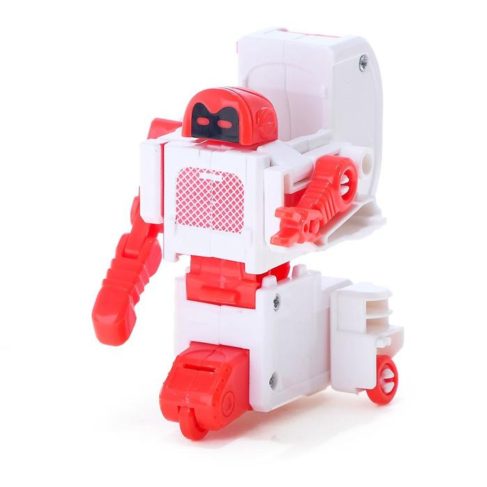 Набор роботов &laquo;Алфавит&raquo;, трансформируется, световые и звуковые эффекты, 6 букв, собираются в 1 робота
