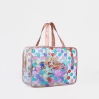 Набор косметичек для бассейна, 2 в 1, цвет золотой/разноцветный