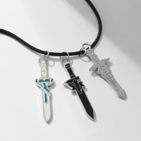 Кулон &laquo;Япония&raquo; три кинжала, цветной, 45 см