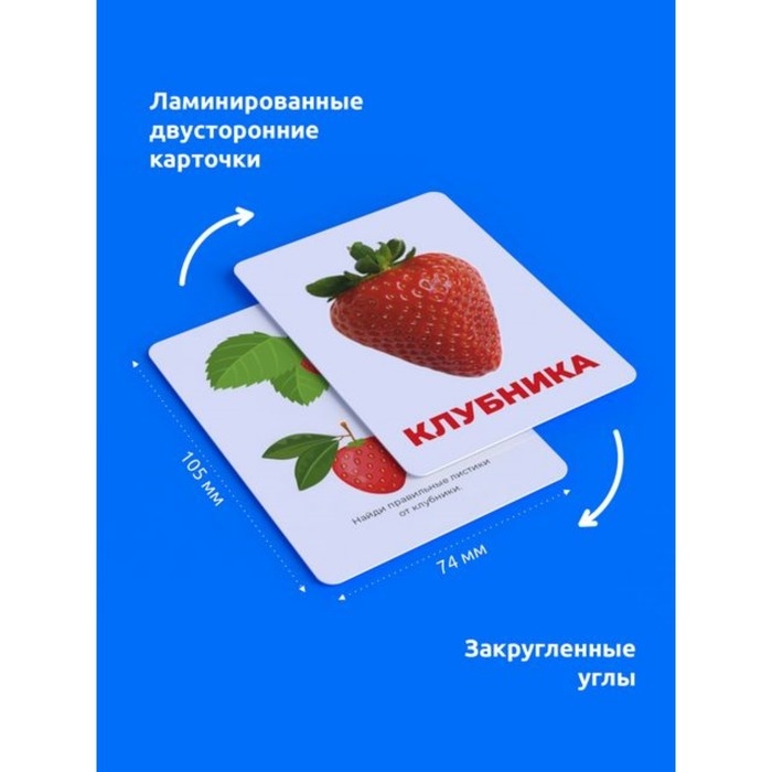 Головоломка &laquo;Развивающие карточки. Фрукты&raquo;