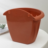 Кашпо настенное &laquo;Фелиция&raquo;, 3,4 л, цвет терракотовый