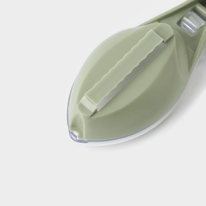 Рыбочистка Fishka, 15,5 см, цвет оливковый