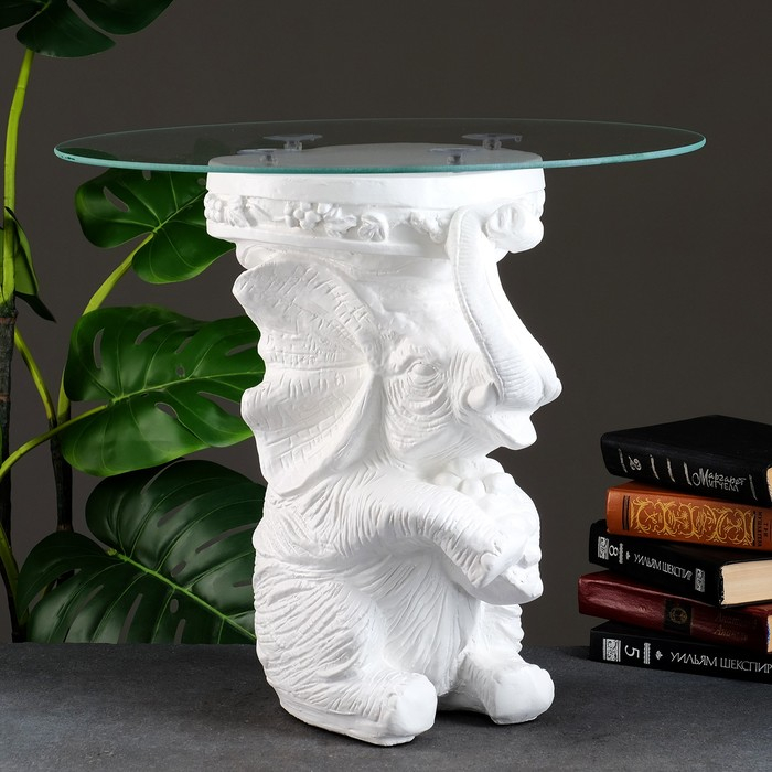 Стол светящийся "Слон сидя", 26,5&times;50&times;50 см,