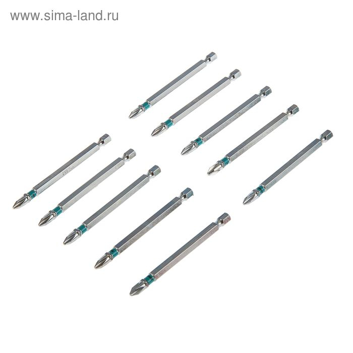 Набор бит GROSS 11379, PH2 х 90 мм, сталь S2, 10 шт. Набор бит GROSS 11379, PH2 х 90 мм, сталь S2, 10 шт.